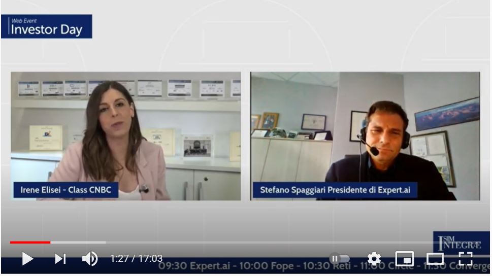 intervista Stefano Spaggiari | Investor Day Integrae Sim 2021