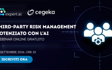 Webinar: Third-Party Risk Management potenziato con l’AI