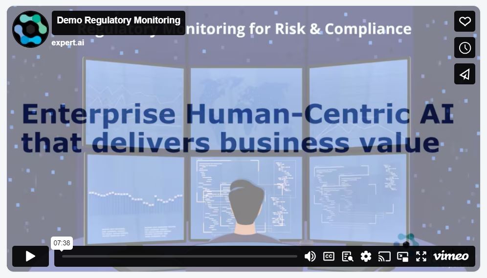 demo regulatory monitoring